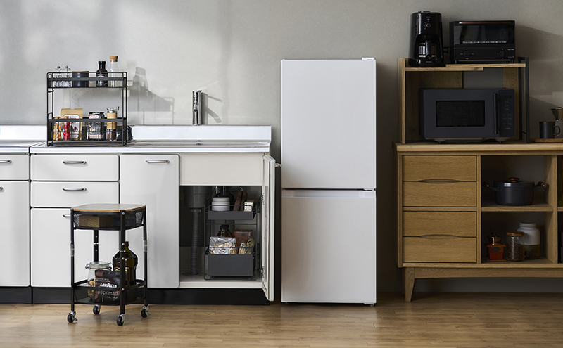 シンク下 収納 引き出し スライド ラック スリム SSR-200 ブラック アイリスオーヤマ 調味料 調味料ラック シンク下収納バスケット 隙間収納 キッチン 台所 収納棚 2段 おしゃれ 省スペース 