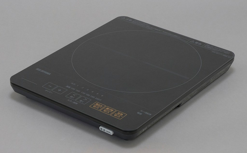 薄型IHクッキングヒーター 1400W IHC-T43-B ブラック コンロ 時短 キッチン用品 調理家電 アイリスオーヤマ 鍋 食欲の秋特集 