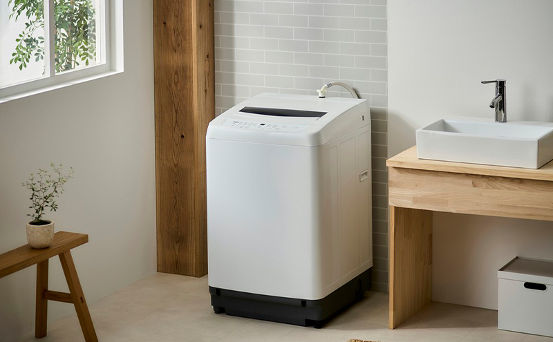 洗濯機 8キロ 8kg 縦型 アイリスオーヤマ 全自動洗濯機 ITW-80B01-W ホワイト 縦型洗濯機 ガチ落ち大水流洗浄 節水 節電一人暮らし 家族向け 新生活