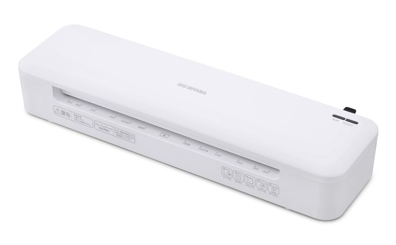 ラミネーター 高速起動ラミネーターA3 2本ローラー HSL-A322-W ホワイト アイリスオーヤマ A3 A4 高速起動 2本 高速 a3 a4 100μm 150μm 75μmラミネート 名刺 はがき カードメニュー 家庭用 コンパクト 簡単操作 オートオフ機能