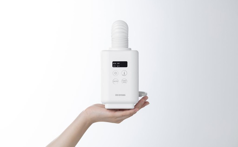 布団乾燥機 ふとん乾燥機 カラリエmini TURBO JSK-S10-W ホワイト アイリスオーヤマ カラリエ 小型 軽量 衣類乾燥機 タイマー付 布団 乾燥 乾燥機 湿気 ダニ対策 トコジラミ 湿気 布団あたため 靴乾燥 シューズドライヤー コンパクト