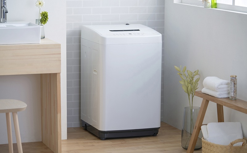 洗濯機 全自動洗濯機 6.0kg IAW-T606-W ホワイト アイリスオーヤマ 縦型 縦型洗濯機 小型 コンパクト 上開き 予約タイマー チャイルドロック 新生活 一人暮らし