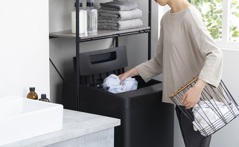 洗濯機 全自動洗濯機 6.0kg IAW-T606-B ブラック アイリスオーヤマ 縦型 縦型洗濯機 小型 コンパクト 上開き 予約タイマー チャイルドロック 新生活 一人暮らし