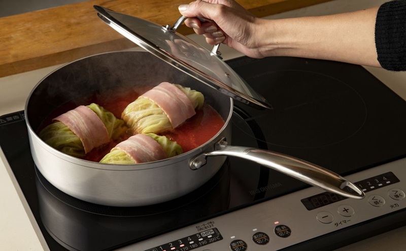 フライパンセット ダイヤモンドグレイス 10点セット DG-SE10 シルバー アイリスオーヤマ ダイヤモンドコートパン なべ 料理 ダイヤモンドコーティング 耐摩耗性 調理器具 ih ガス 卵焼き機 エッグパン 取っ手一体型