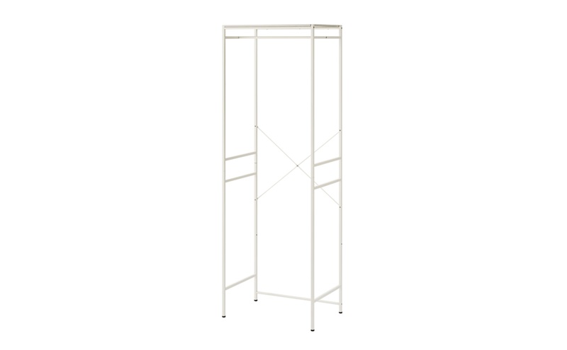 チェスト上ハンガーラック CHHR-640 ホワイト ハンガーラック アイリスオーヤマ スリム パイプハンガー 衣類収納 リビング クローゼット おしゃれ 一人暮らし 新生活