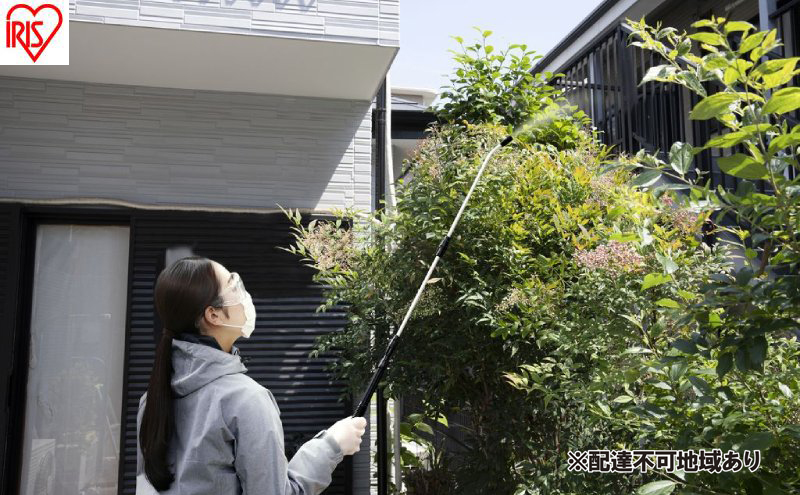 電池式噴霧器IR-N5 噴霧器 電池式 霧吹き アイリスオーヤマ 5L 散布噴霧機 タンク ノズル 除草 園芸 消毒 除草剤 庭 噴霧 噴射 薬剤 薬品 撒き 電動 家庭用 肩掛け 背負式 液肥撒き 除草剤散布 液肥 雑草防止 雑草対策 雑草除去