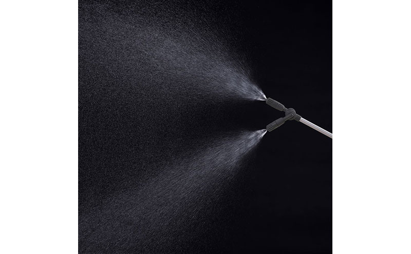 電池式噴霧器 ツインノズルIR-4W ダークグレー 噴霧器 4L 電池式 散布 アイリスオーヤマ 噴霧機  タンク ノズル 除草 園芸 消毒 除草剤 庭 電池 噴霧 噴射 薬剤 薬品 撒き 電動 家庭用 肩掛け 背負式 液肥撒き 除草剤散布 液肥散布 液肥 雑草防止