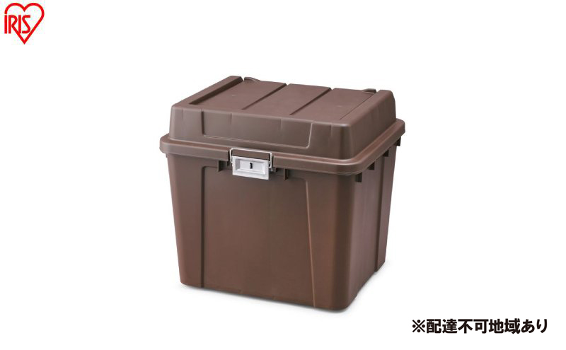 宅配ボックス５４０ TBP-540 ブラウン アイリスオーヤマ 宅配 69L ポスト 個人宅 宅配BOX 置き配 郵便受け 配達ボックス 宅配便 簡易宅配ボックス 屋外  玄関  郵便 荷物 不在 再配達 鍵付き 南京錠 ワイヤー付き