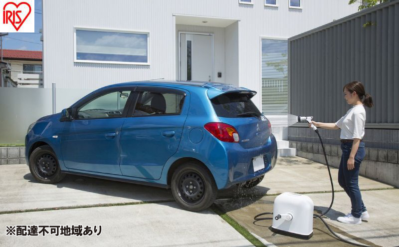 フルカバーホースリールHG 20M FHHG-20 ブラック/ホワイト ホース ホースリール 散水ホース 水まきホース 20m フルカバー カバー付き 水やり 水撒き 散水 ガーデニング 家庭菜園 洗車 掃除 アイリスオーヤマ  新生活