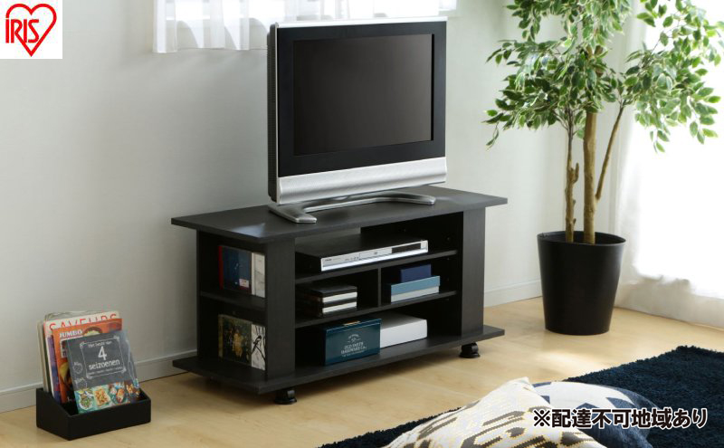 テレビ台 AVボードオープンタイプ OAB-100 ブラックオーク テレビ台 ローボード おしゃれ キャスター アイリスオーヤマ TV台 AVボード 北欧 テレビボード TVボード 新生活 一人暮らし シンプル かわいい オープンテレビ台 ローテレビ台 収納