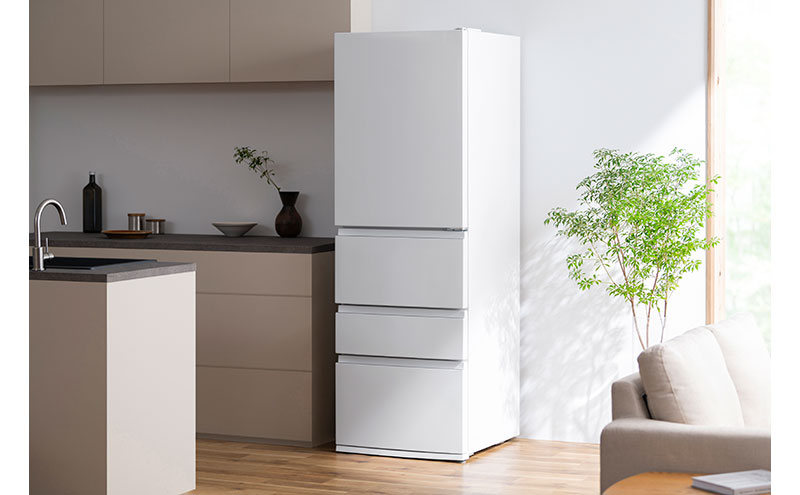 冷蔵庫 冷凍冷蔵庫 371L IRSN-37A-W ホワイト 冷蔵庫 大型 冷凍室  アイリスオーヤマ 急冷モード 野菜室 ファン式 自動霜取り 霜取り不要 2人暮らし 家庭用 新生活 ホワイト 冷凍冷蔵庫 アイリスオーヤマ