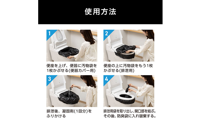 防災 非常用トイレセット10g30回分 BTS10-30 アイリスオーヤマ 簡易トイレ 災害用 凝固剤 携帯トイレ 非常用トイレ 防災トイレ 災害用トイレ 防災グッズ 防災用品 防臭袋 コンパクト 携帯 アウトドア 車 キャンプ ポリマー