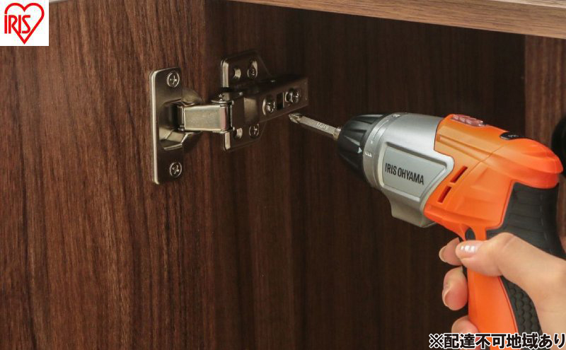 電動工具 充電式電動ドライバー JCD-421-D オレンジ アイリスオーヤマ 電動ドライバー 小型 充電式 コードレス コンパクト 軽量 3.6V LEDライト 家具組立  工具 DIY 初心者 家庭用 実用 父の日