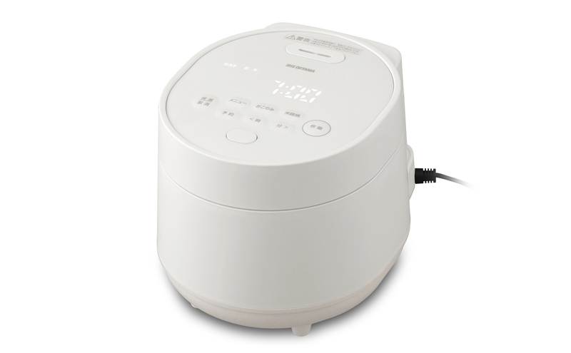 ジャー炊飯器 3合 RC-MGB30-W ホワイト 炊飯器 3合 一人暮らし用 3合炊き アイリスオーヤマ マイコン おしゃれ 銘柄炊き 50種 自動調理 30種 低温 ヘルシーメニュー 早炊き 低糖質 食物繊維 冷凍ごはん 炊飯ジャー