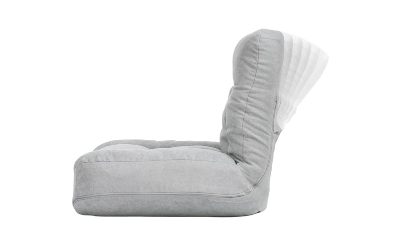 2WAY一人掛けポケットコイルソファ WPCSー1S ライトグレー ソファー 一人用 ソファ 一人掛け 脚 取り外し 座椅子 リクライニング おしゃれ 北欧 ロータイプ リクライニングチェア ポケットコイル 2way 一人暮らし アイリスオーヤマ