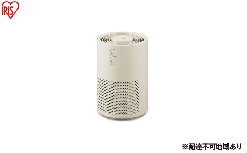 空気清浄機 10畳 AAP-S20C-C サンドベージュ アイリスオーヤマ ペット 10畳 コンパクト 省エネ スピード空気清浄 集じん 脱臭 3Dナノチャージ HEPAフィルター タバコ臭 ニオイ対策 乾燥防止 静電気対策