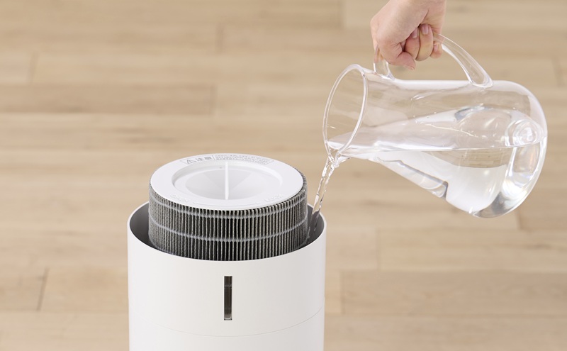 加湿空気清浄機 10畳 AAP-SH20B-W ホワイト アイリスオーヤマ ペット 10畳 コンパクト 省エネ 加湿器 気化式 加湿空気清浄機 スピード空気清浄 集じん 脱臭 3Dナノチャージ HEPAフィルター タバコ臭 ニオイ対策