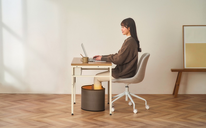 ぐるポカパネルヒーター APH-R12B-DT ダークブラウン パネルヒーター 足元 デスクヒーター アイリスオーヤマ 小型 コンパクト パーソナル暖房 こたつ ミニこたつ パーソナルこたつ 遠赤外線 足元暖房 省エネ 節電 無音 無風