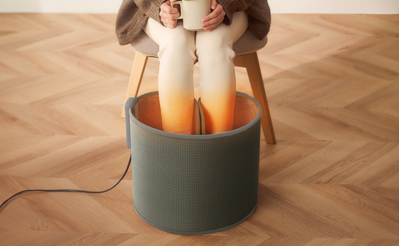 ぐるポカパネルヒーター APH-R12B-MH モスグレー パネルヒーター 足元 デスクヒーター アイリスオーヤマ 小型 コンパクト パーソナル暖房 こたつ ミニこたつ パーソナルこたつ 遠赤外線 足元暖房 省エネ 節電 無音 無風