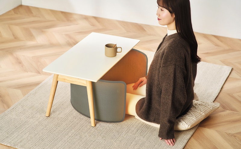 ぐるポカパネルヒーター APH-R12B-MH モスグレー パネルヒーター 足元 デスクヒーター アイリスオーヤマ 小型 コンパクト パーソナル暖房 こたつ ミニこたつ パーソナルこたつ 遠赤外線 足元暖房 省エネ 節電 無音 無風