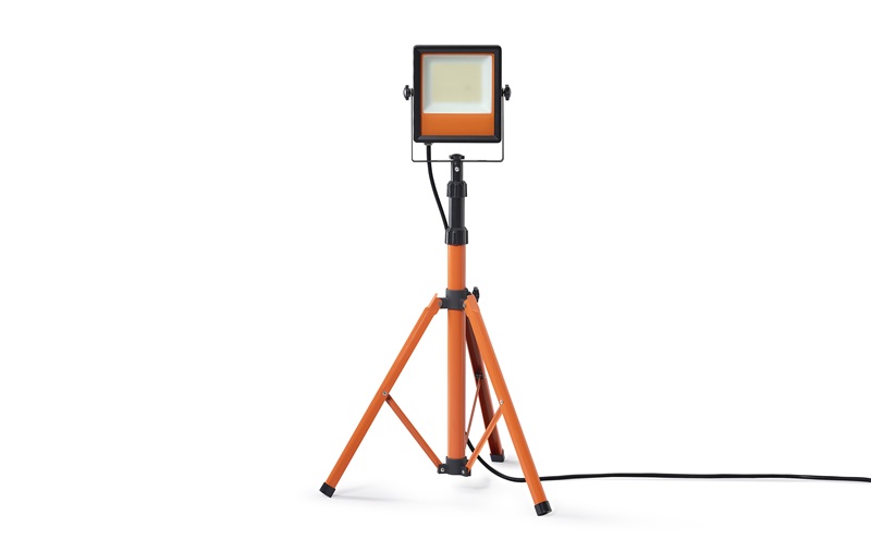 LEDスタンドライト 7500lm LWT-7500ST2 投光器 led 屋外 防水 防雨 防塵 照明 100v 55w led投光器 ledライト 三脚 スタンド 作業灯 LED 夜間 建設 工事 アイリスオーヤマ スタンドライト 7500lm 1灯 LEDライト 照明