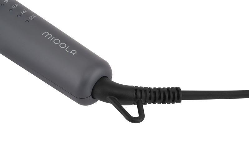 カールアイロン HIR-MC10338H ダークグレー カールアイロン 4段階 約45秒 180℃ 軽量 コンパクト 持ち運び 海外対応 セラミックコーティング 新生活 プレゼント ギフト アイリスオーヤマ アイロン ヘアアイロン