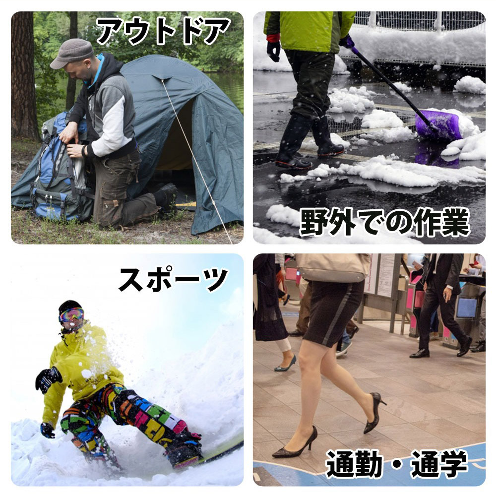 Land Field ヒートジャケット 電熱ジャケット USB加熱 最大50℃ 防寒着 作業着 LF-HJ010 ブルー Mサイズ