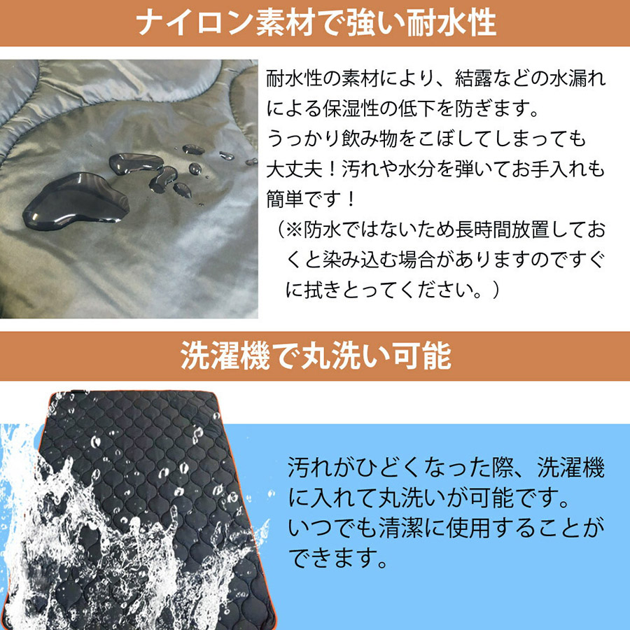 Land Field アウトドアブランケット キャンプ アウトドア ブランケット 大判 ひざ掛け 毛布 キャンピング毛布 防災 防災用品 ポンチョ 丸洗い可 洗濯 キャンプ用品 寝具 おしゃれ  W200×D140cm LF-OB014-BK