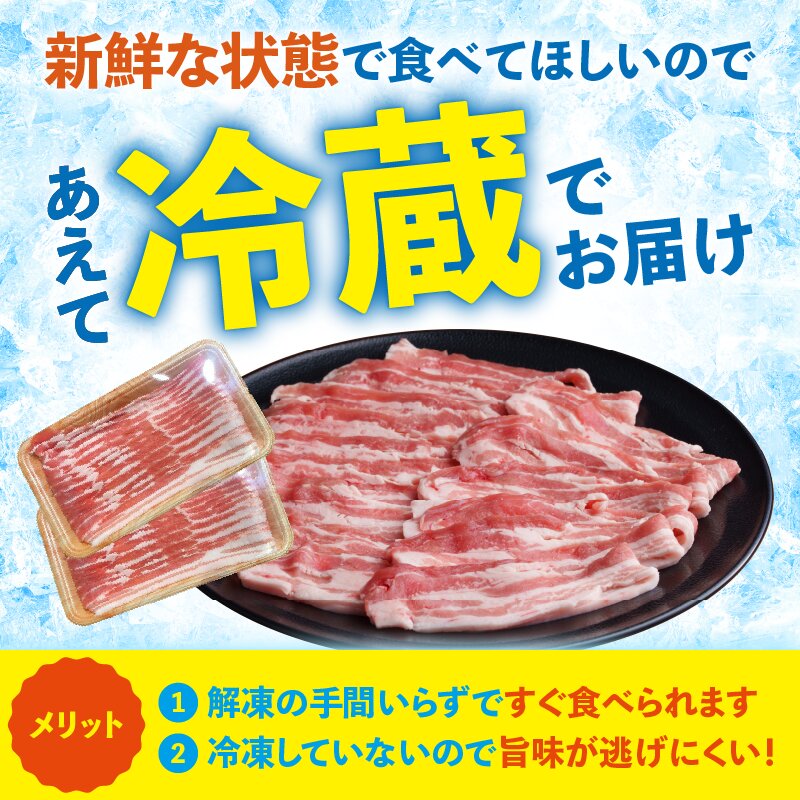 毎月下旬お届け 6回 和豚 もちぶた 豚ばら スライス 200g×10 (2kg) 豚肉 ポーク 肉 豚 国産 宮城県産 小分け バラ肉 スライスカット 豚バラ肉 豚バラスライス大容量 ストック