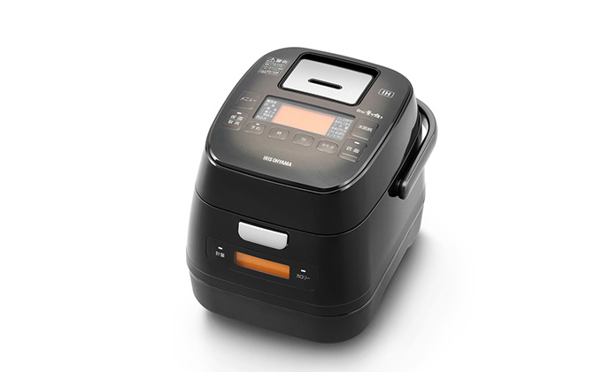 炊飯器 分離式量り炊き 銘柄量り炊き IHジャー炊飯器3合 RC-IM30-B ブラック アイリスオーヤマ 調理家電 IHコンロ 