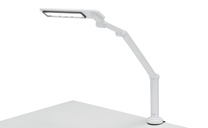 LEDデスクライト 701クランプタイプLDL-701CL-W アイリスオーヤマ オフィス機器