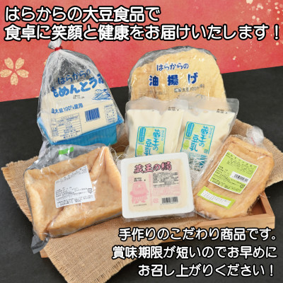 【蔵王山麓から出来立てを直送!】はらからの逸品　おとうふ・あぶら揚げセット【配送不可地域：離島・沖縄県・九州】【1376064】