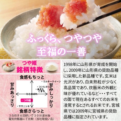 令和7年産 宮城県産 つや姫 精米 白米 10kg ◆8年連続最高評価特A受賞【1683735】
