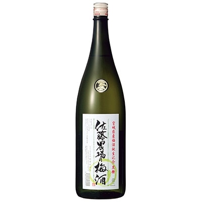 佐藤農場の梅酒 黒糖1,800ml×1本【配送不可地域：離島】【1080131】