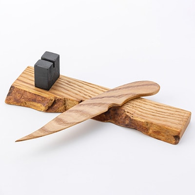 スタンド付きペーパーナイフ(塗装済み)【1102931】