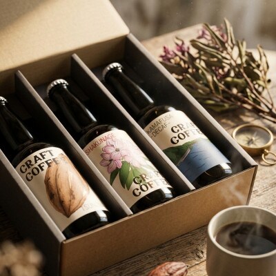Ono de cafe クラフトコーヒー3本セット(330ml×1本)【1720810】