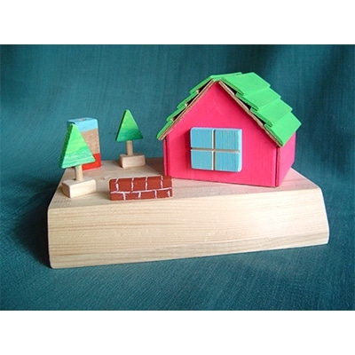 貯金箱C(無塗装・コイン用)【1079227】