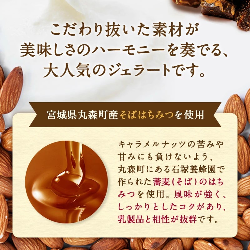 本格イタリアン1Lバットジェラート「はちみつナッツ」 はちみつナッツ 1L カップ約10個 たっぷり 業務用 サイズ 濃厚 贅沢な味わい LA FESTA ラフェスタ アイス アイスクリーム デザート スイーツ【0120601】