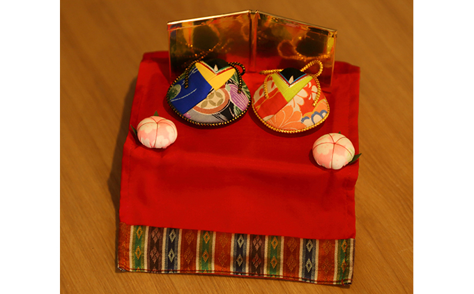 きもの貝雛セット（総桐箱） 人形 雑貨 日用品