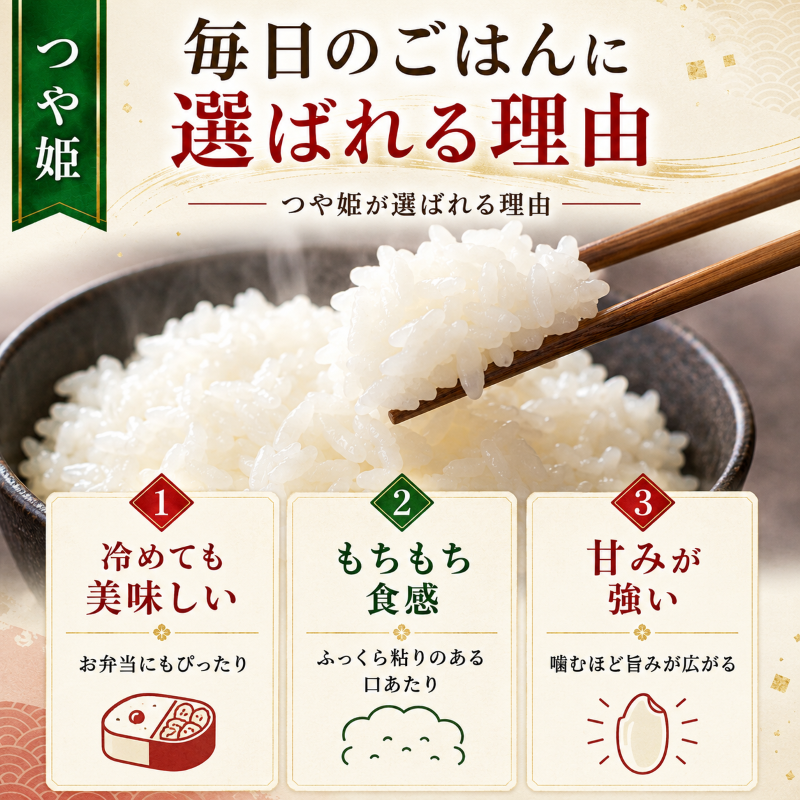 【定期便2回】 つや姫 10kg(5kg×2袋) 令和8年産 新米 先行予約 宮城県産 米 精米
