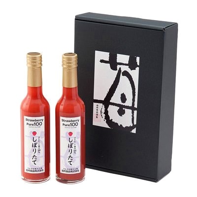 ストロベリーピュア100しぼりたて(300ml×2本)【配送不可地域：離島】【1048878】