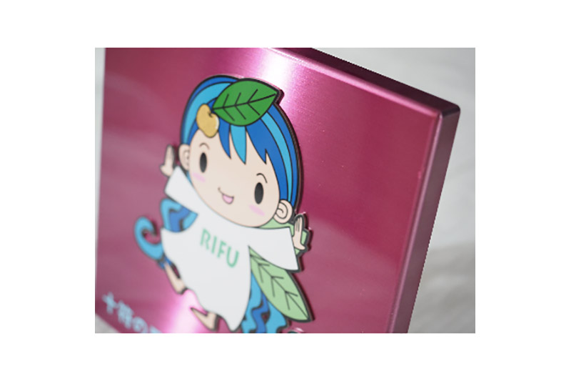 利府町公式キャラ リーフちゃん 置き型 卓上サイン