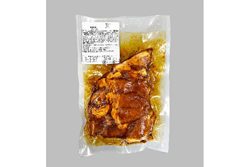 お肉屋さんのガツンと厚切りトンテキ [計1.2kg 豚ロース 300g(2枚入・タレ込)×4袋]