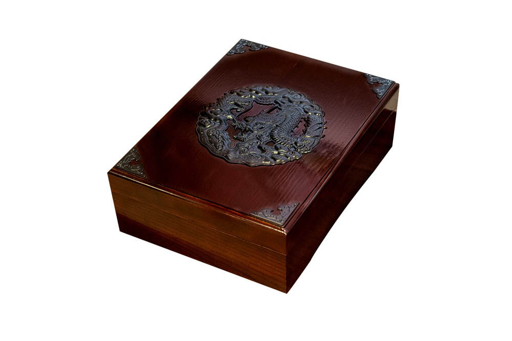 仙台箪笥 文箱 拭き漆調ウレタン塗装 KM-6UR 欅産業 職人 おすすめ 船箪笥 [インテリア タンス 収納 家具 和 モダン 高級 和箪笥 小箪笥 伝統 工芸品 仏壇 仏具 神具 飾り棚 欅 漆塗 彫金 金具 装飾 仙台箪笥 船箪笥 舟箪笥 宮城 利府 欅産業]