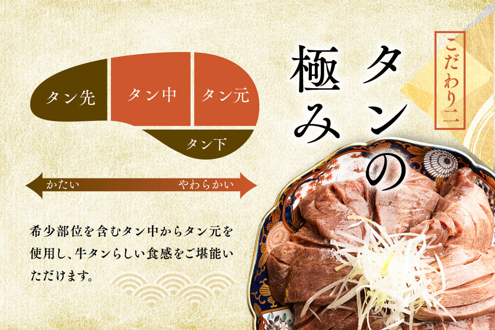 仙台名物 厚切り 牛タン 塩仕込み 600g(200g×3P) 牛たん スライス 塩味 [牛タン タン塩 希少 部位 塩ダレ タレ 小分け 仙台 名物 厚切 肉厚 おいしい 美味 牛 肉 焼肉 バーベキュー BBQ 宮城県 利府町 船田食品]