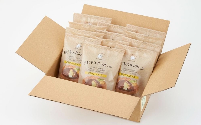 ハピネスハンバーグ　蔵王クリームチーズ　155ｇ(固形量110ｇ)×15個  / ハンバーグ お肉 おかず チーズ チーズハンバーグ