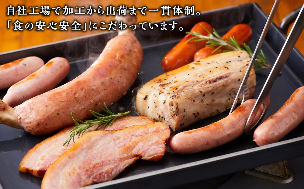 み〜と工房とんたろう熟成ハム10点セット（ハム、ソーセージ、焼豚、スペアリブ、牛たん） / 肉 和牛 牛 加工品 加工食品 焼肉 お弁当 ハム セット