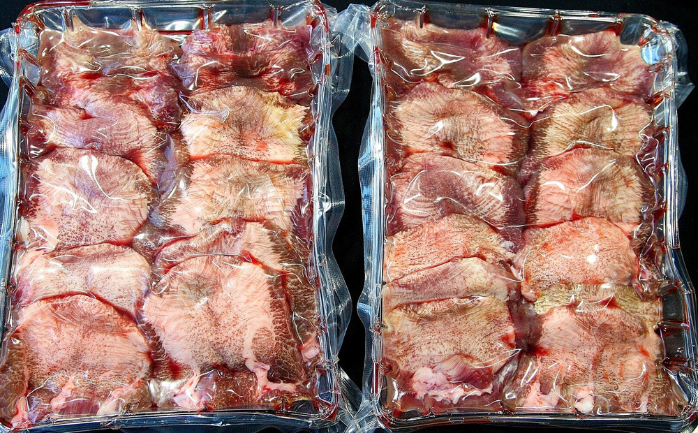 国産牛たん　厚切りスライス塩味　１kg /  和牛 牛 肉 たんタン