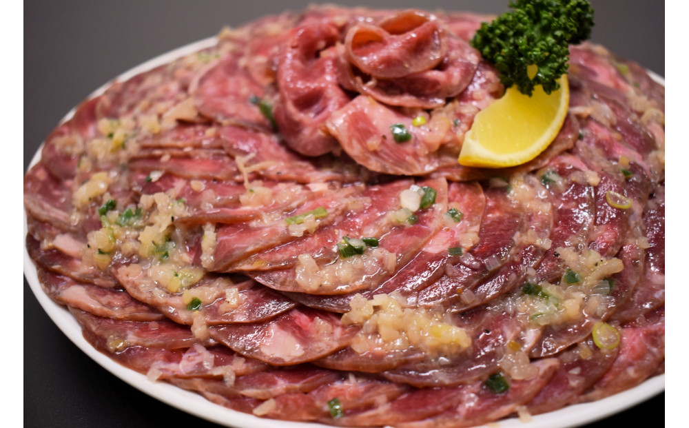 成型　牛たん　ネギ塩　500ｇ×３パック /  和牛 牛 肉 たんタン