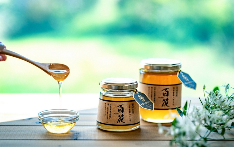 日本蜜蜂のハチミツ（300g）/ はちみつ みつばち ハチミツ 天然 日本蜂蜜 蜂蜜